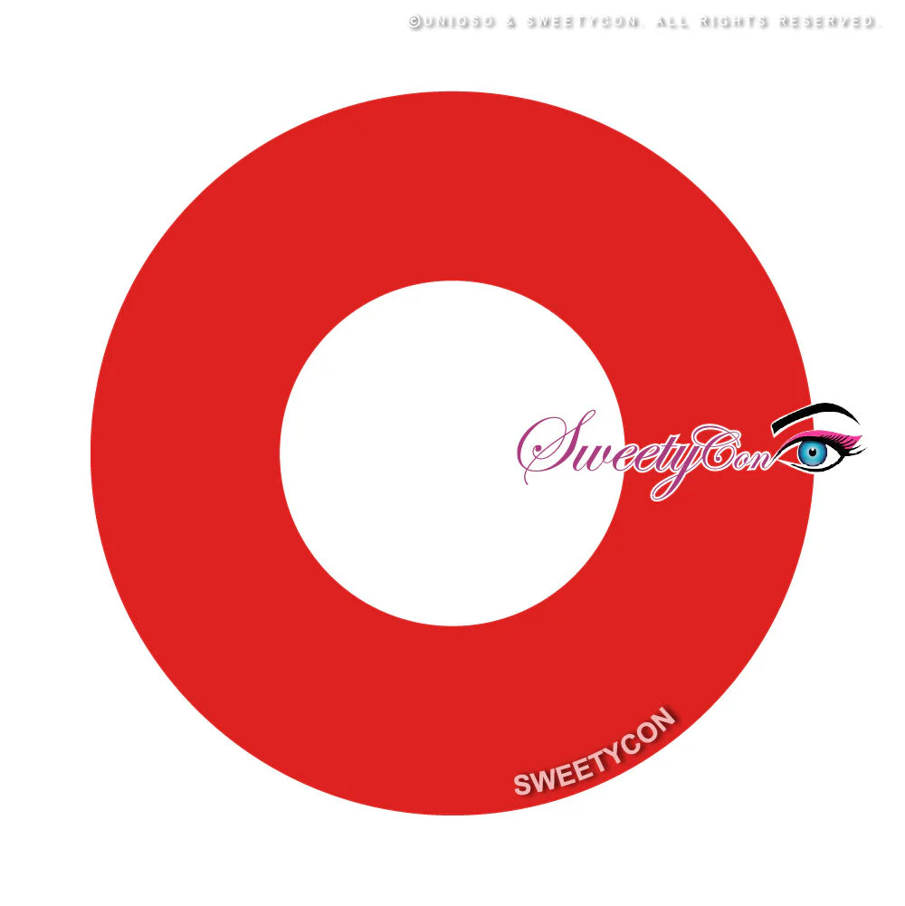 Sweety Crazy Solid Red (1 lens/pack) - Image 6