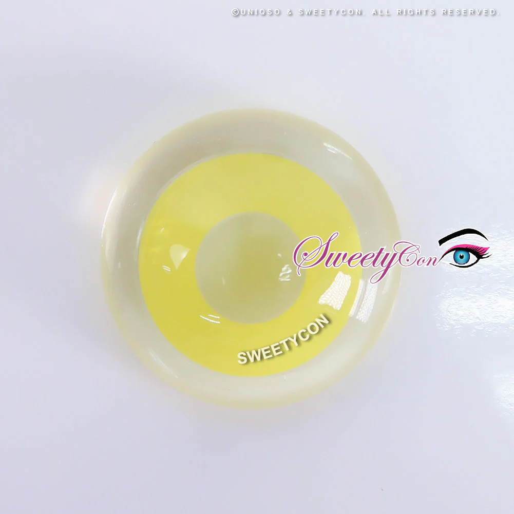 Sweety Crazy Solid Yellow (1 lens/pack) - Image 6