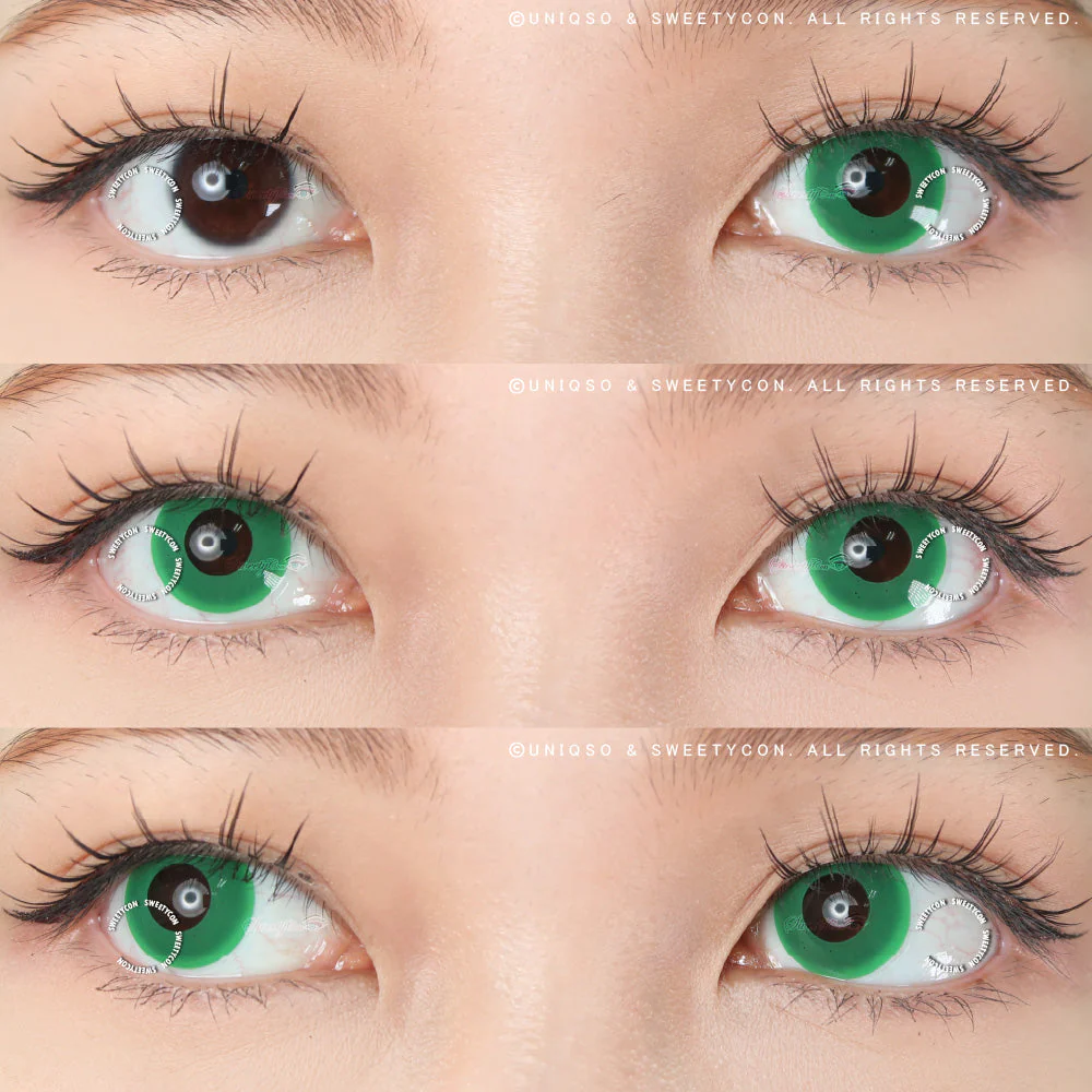 Sweety Crazy Solid Dark Green (1 lens/pack) - Image 2