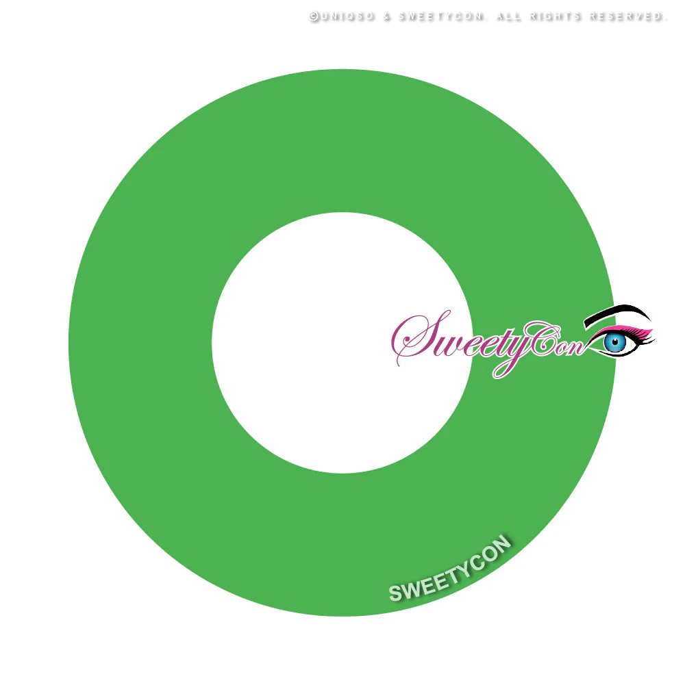 Sweety Crazy Solid Dark Green (1 lens/pack) - Image 6