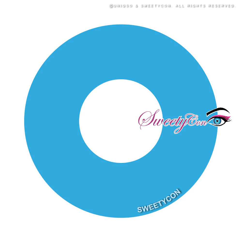 Sweety Crazy Solid Blue (1 lens/pack) - Image 6