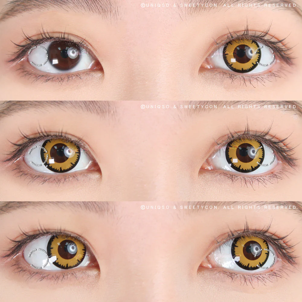 Sweety Crazy Undead Fusion Orange (1 lens/pack) - Image 3