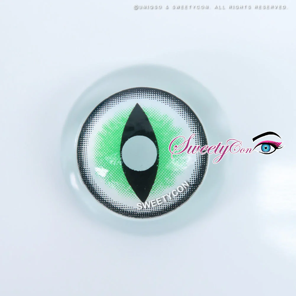 Sweety Crazy Sexy Cat Eye Green (1 lens/pack) - Image 5