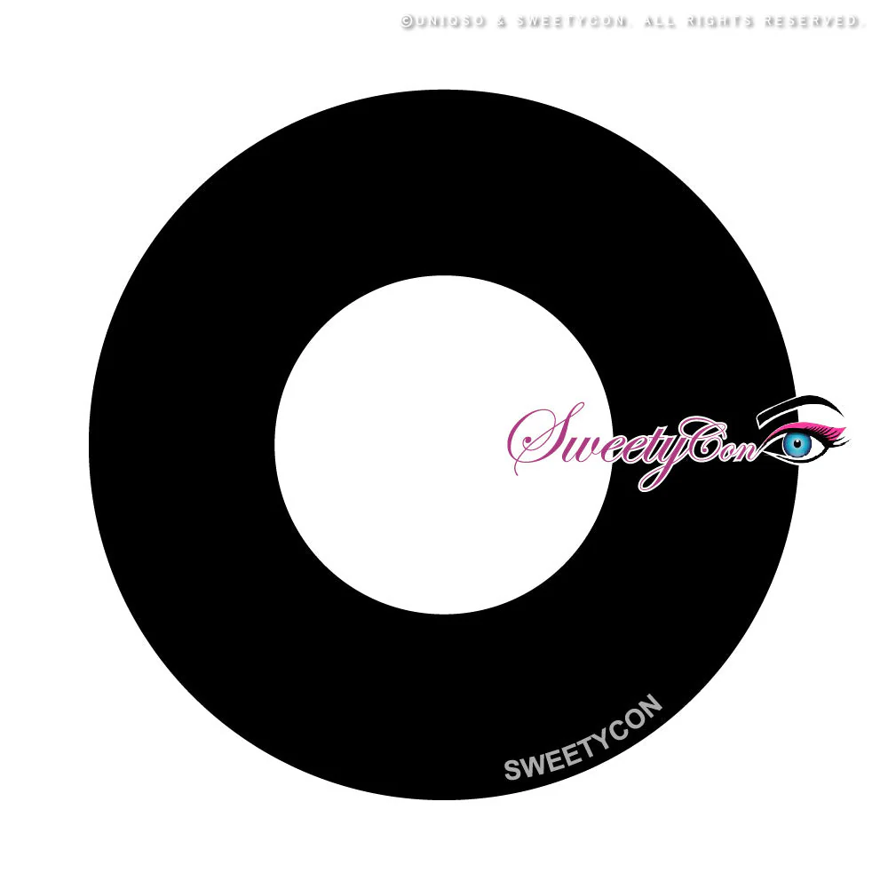 Sweety Crazy Solid Black (1 lens/pack) - Image 6