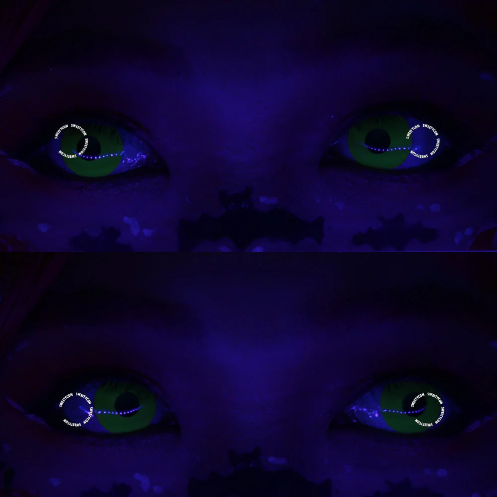 Sweety Crazy UV Glow Yellow (1 lens/pack) - Image 3