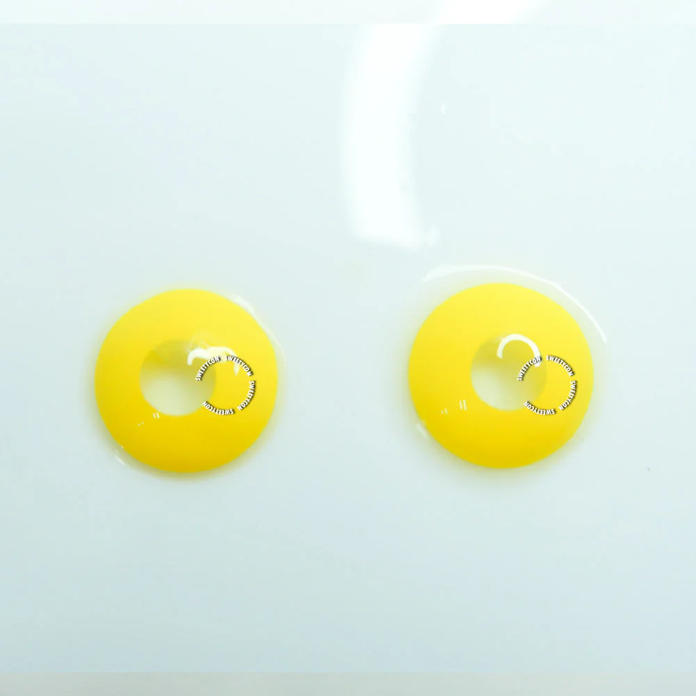 Sweety Crazy UV Glow Yellow (1 lens/pack) - Image 5