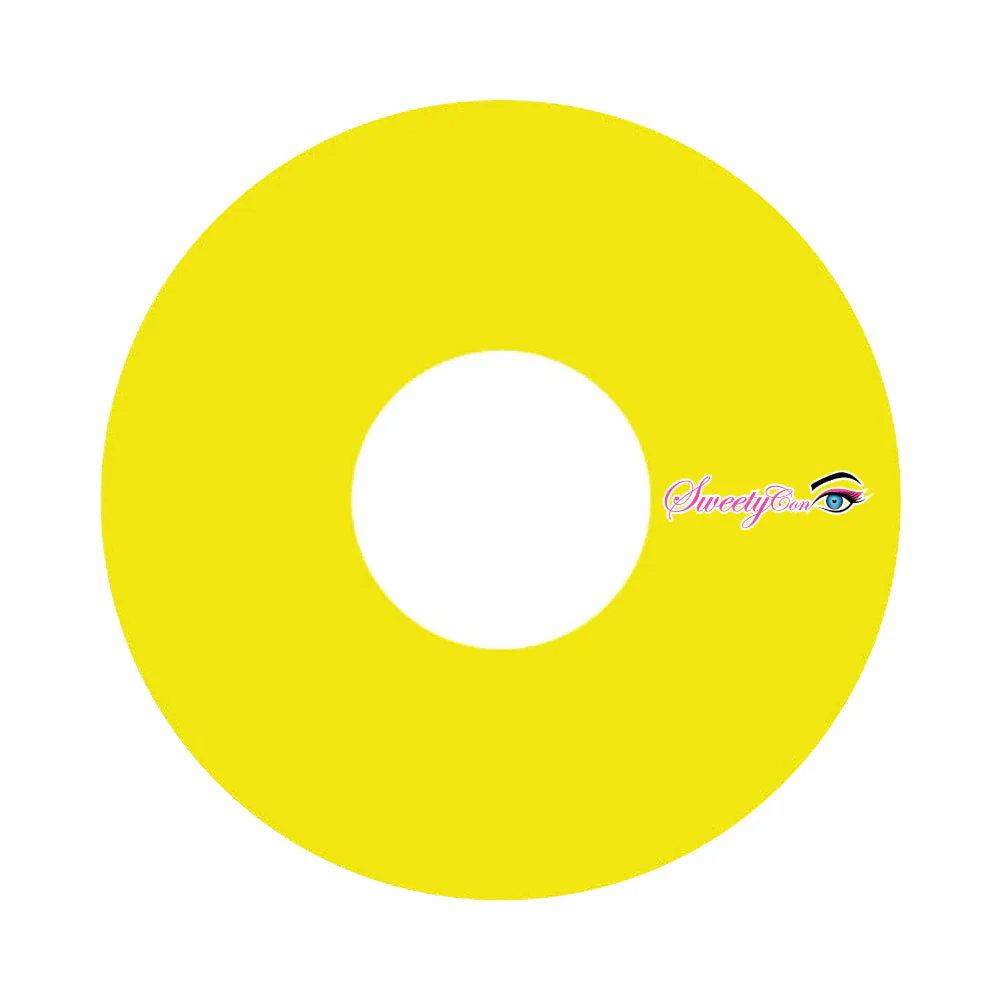 Sweety Crazy UV Glow Yellow (1 lens/pack) - Image 6