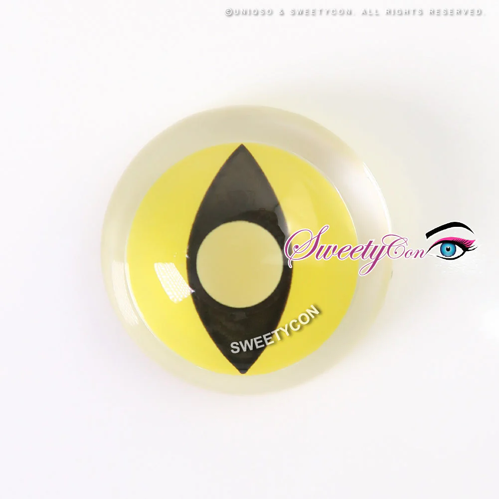 Sweety Crazy UV Yellow Cat (1 lens/pack) - Image 5