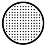 Sweety Crazy White Screen/Mesh with Black Rim (1 lens/pack) - Image 2