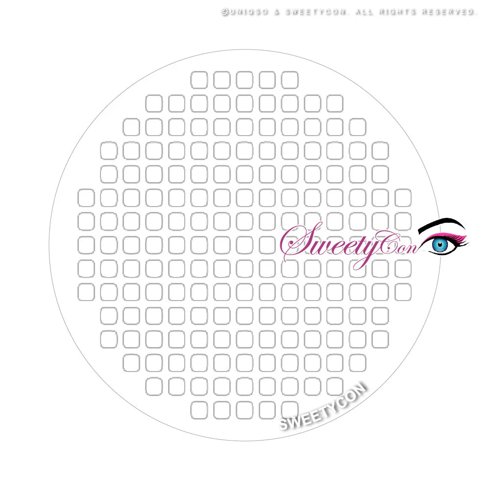 Sweety Crazy White Screen/White Mesh II (1 lens/pack) - Image 6