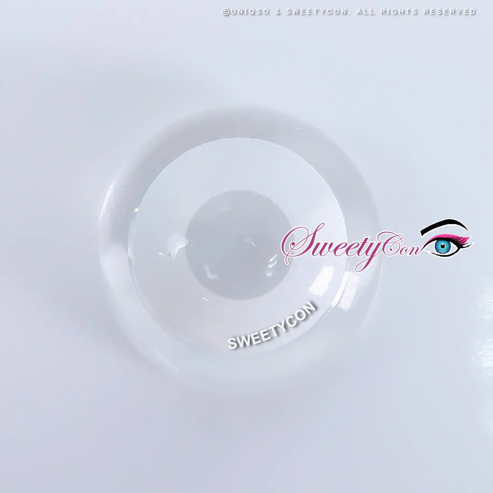 Sweety Crazy Solid White/Whiteout - With Prescription (1 lens/pack) - Image 5