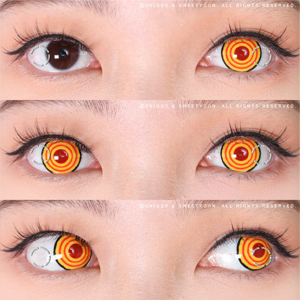 Sweety Crazy Yellow Rings V2 (1 lens/pack) - Image 2