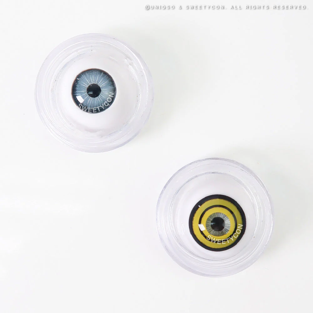 Sweety Crazy Yellow Rings V3 (1 lens/pack) - Image 4