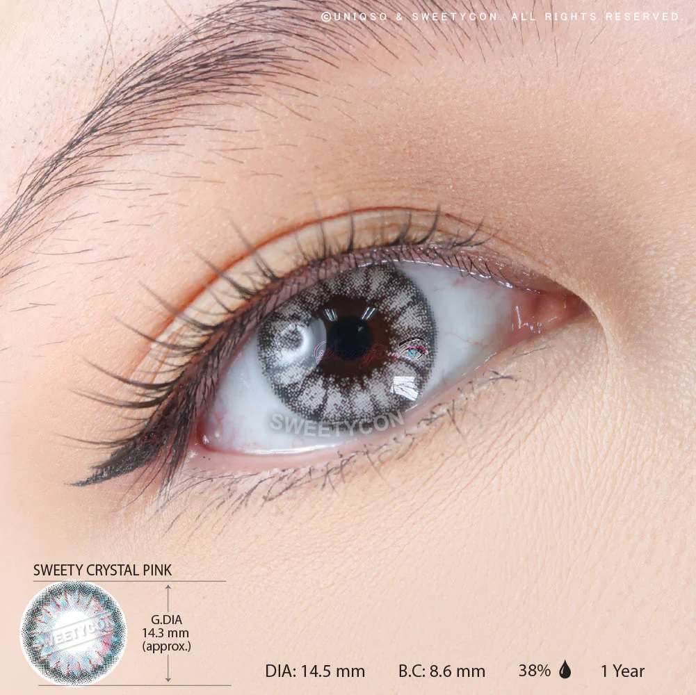 Sweety Crystal Pink (1 lens/pack) - Image 3