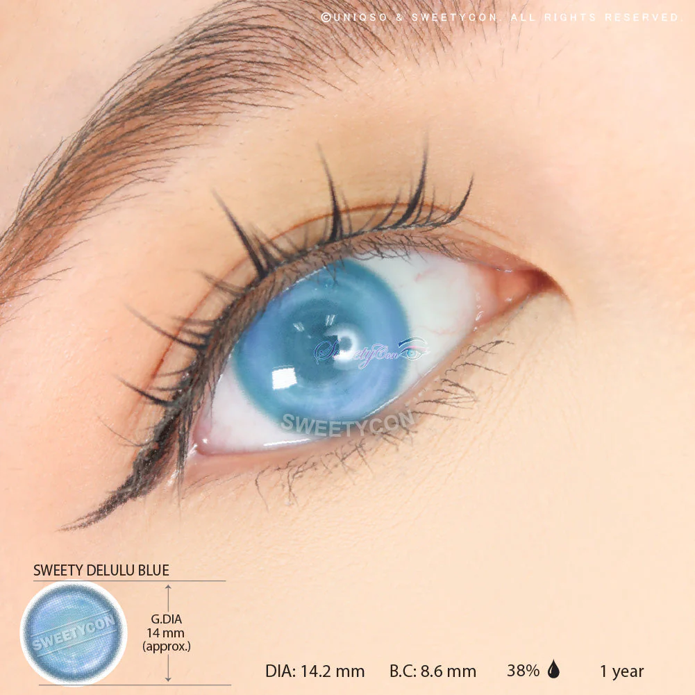 Sweety Delulu Blue (1 lens/pack) - Image 3
