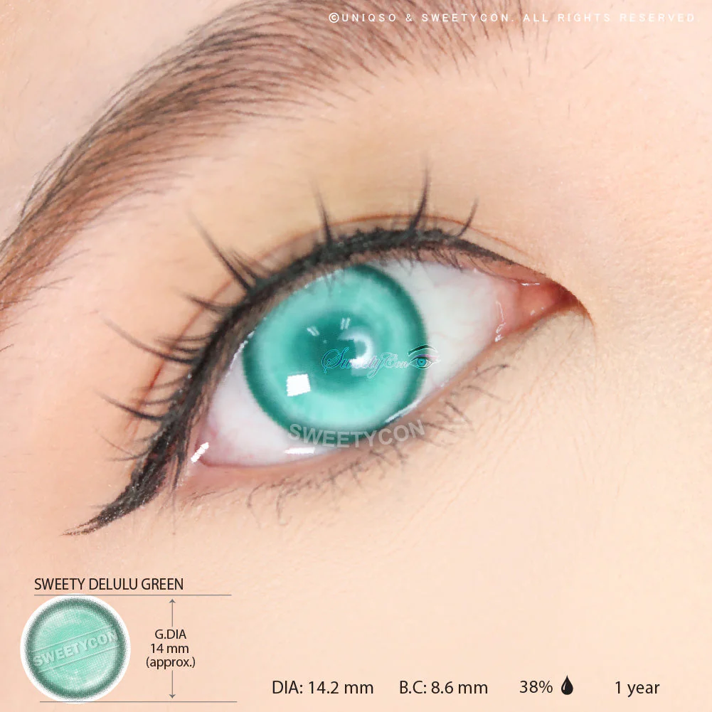 Sweety Delulu Green (1 lens/pack) - Image 3