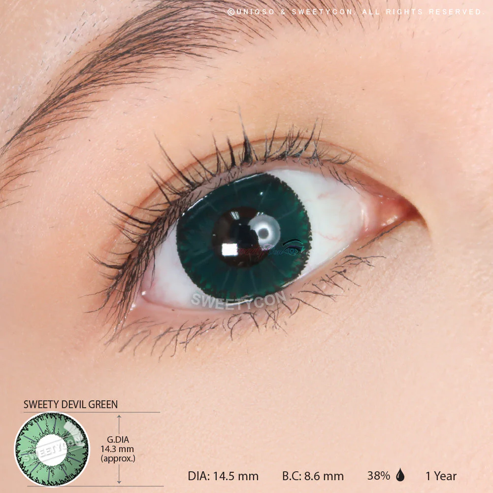 Sweety Devil Green (1 lens/pack) - Image 3