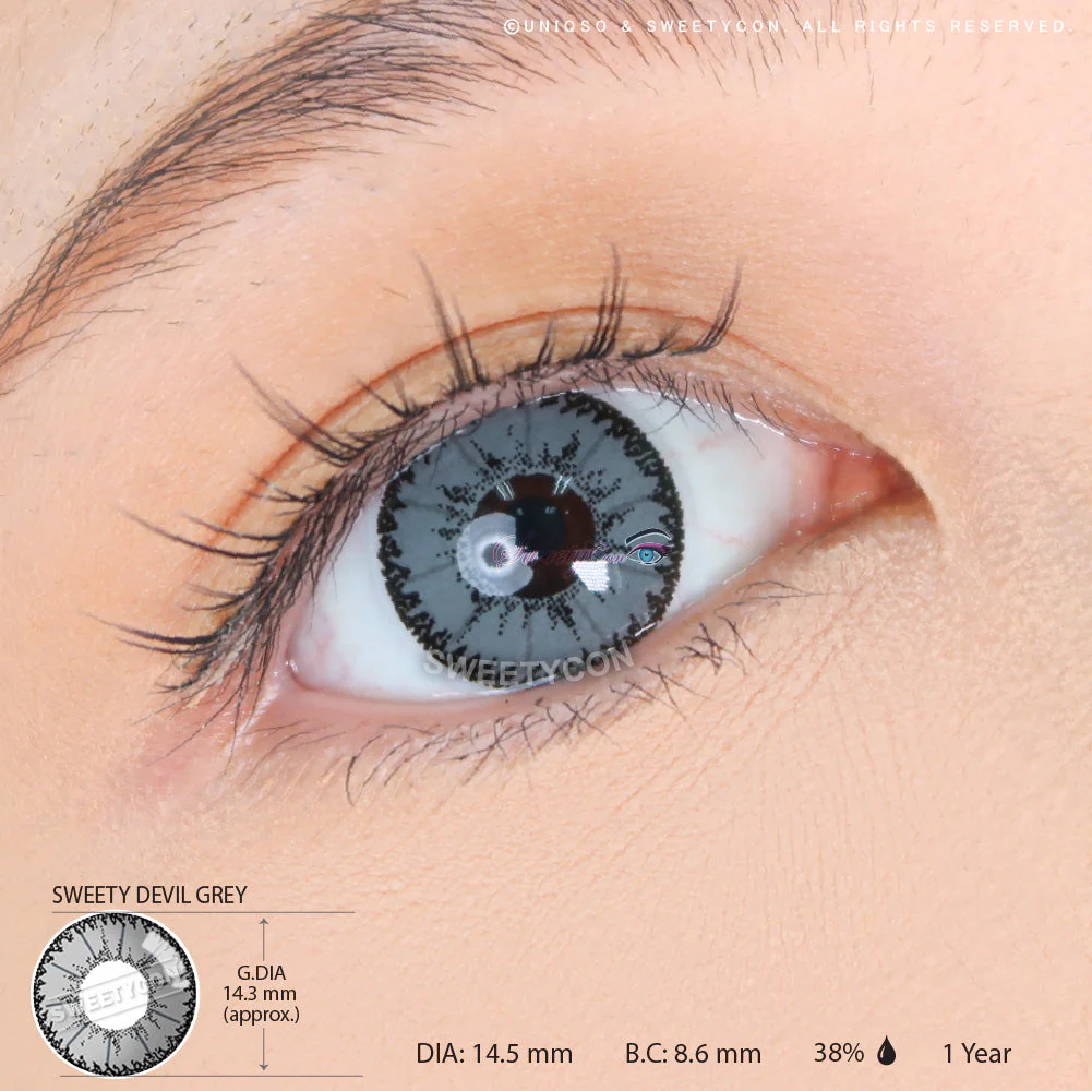 Sweety Devil Grey (1 lens/pack) - Image 3