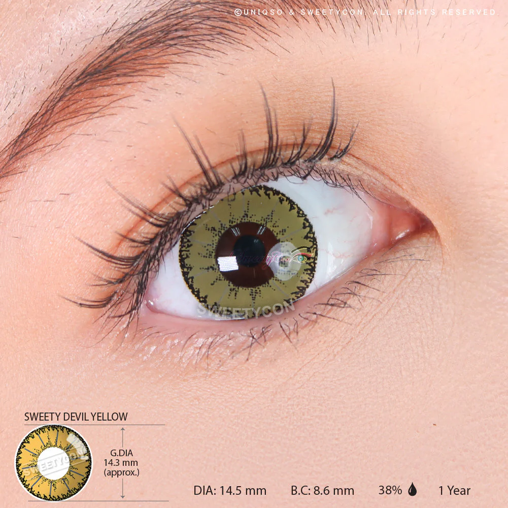 Sweety Devil Yellow (1 lens/pack) - Image 3