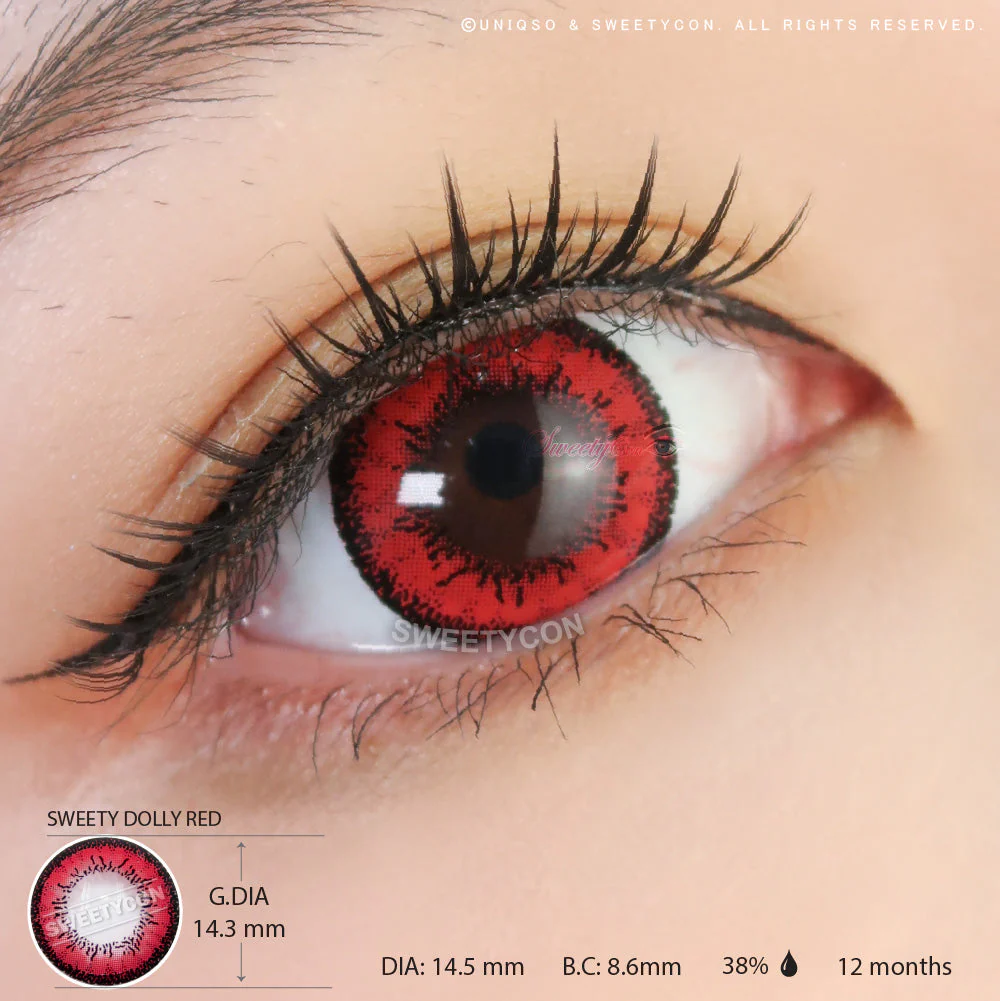 Sweety Dolly Red (1 lens/pack) - Image 2