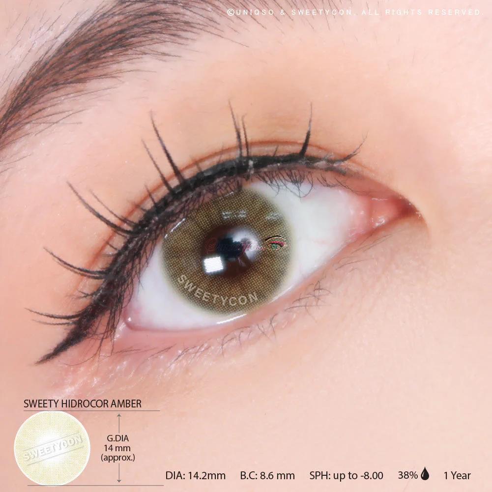Sweety Hidrocor Amber (1 lens/pack) - Image 3
