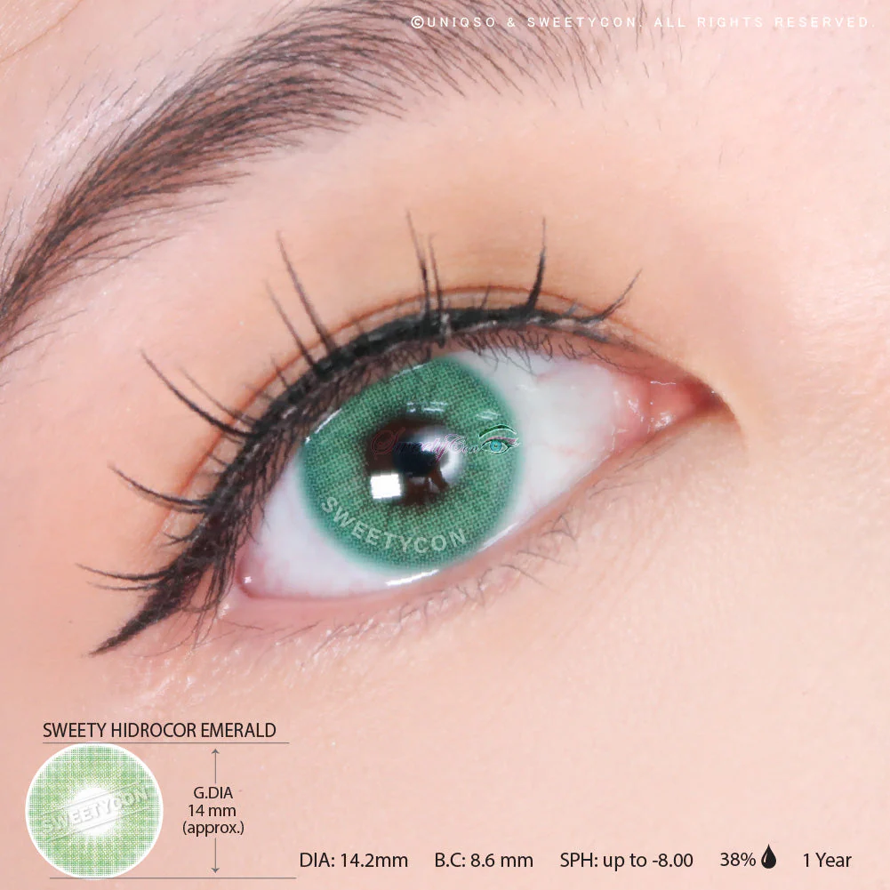 Sweety Hidrocor Emerald (1 lens/pack) - Image 3