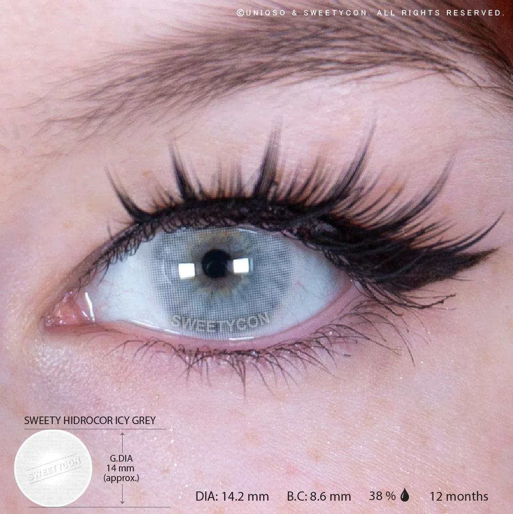 Sweety Hidrocor Icy Grey (1 lens/pack) - Image 8