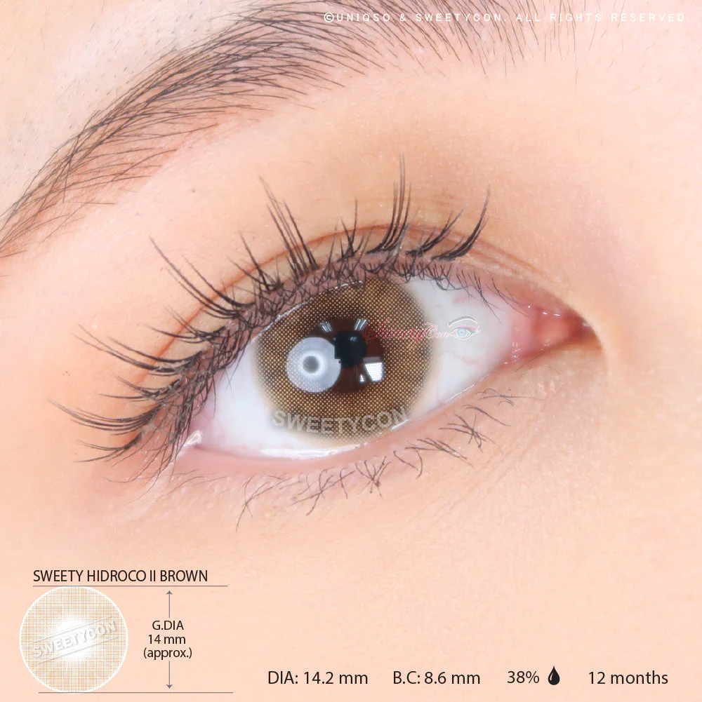 Sweety Hidrocor II Brown (1 lens/pack) - Image 3