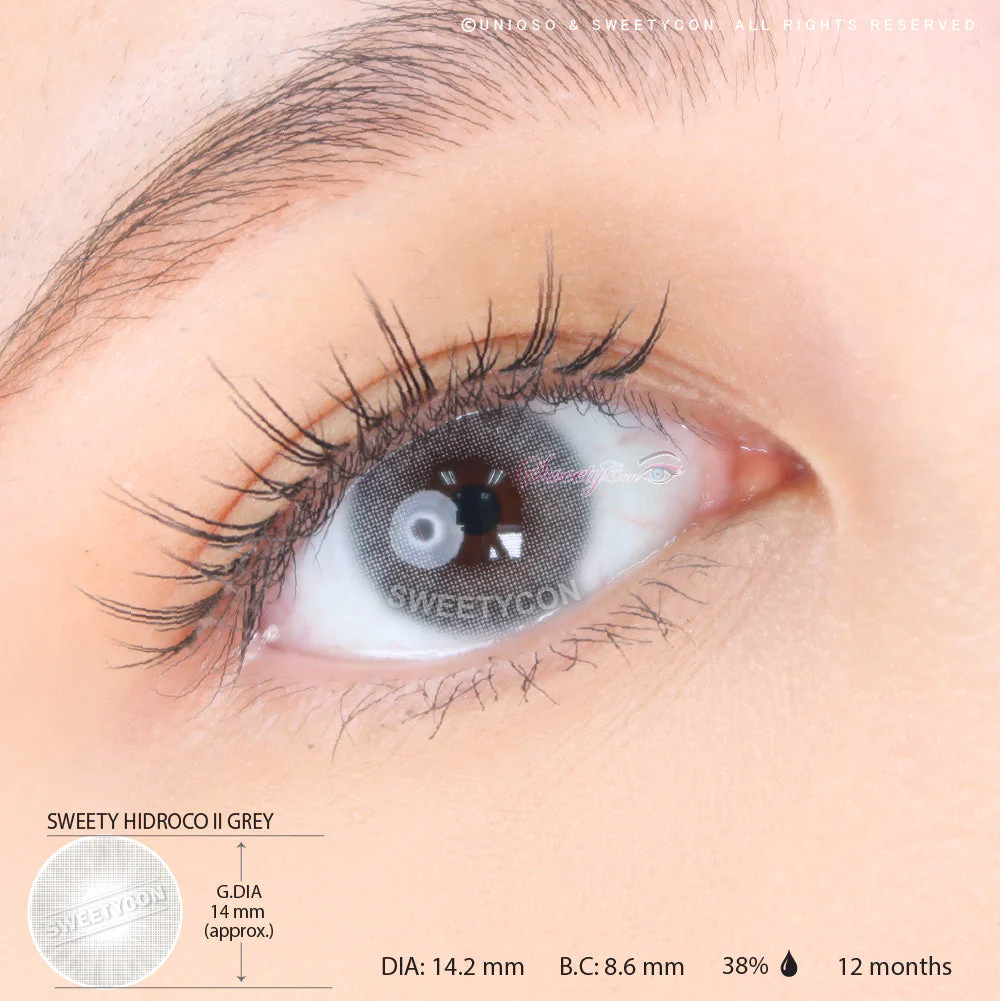 Sweety Hidrocor II Grey (1 lens/pack) - Image 3