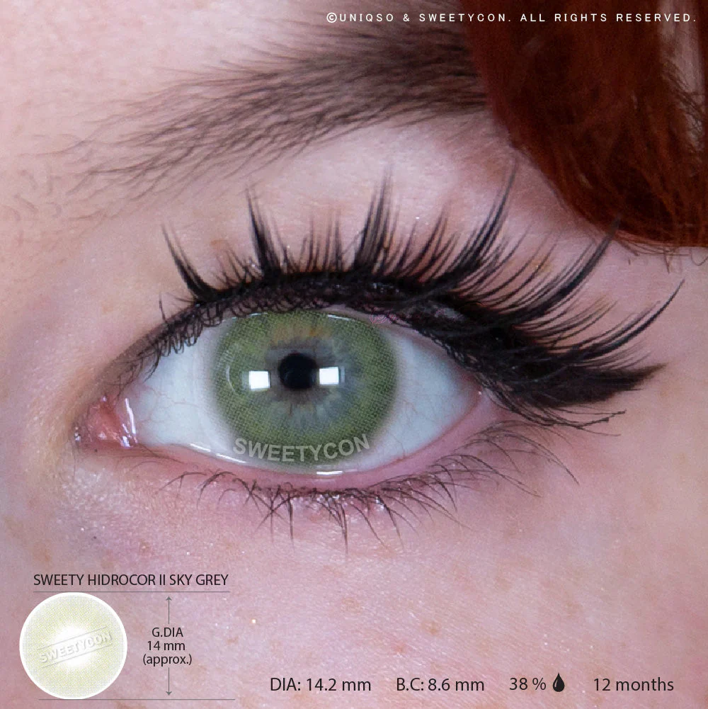 Sweety Hidrocor II Sky Grey (1 lens/pack) - Image 6