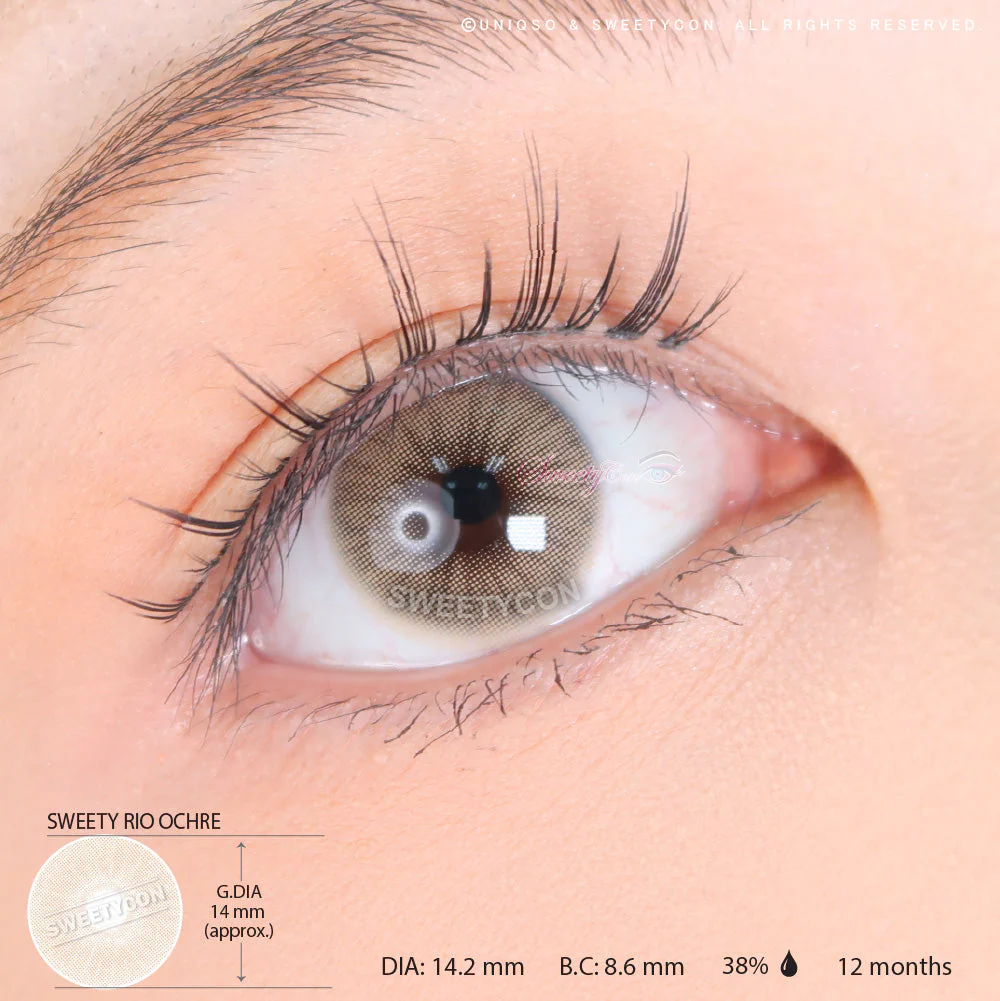 Sweety Hidrocor Rio Ochre (1 lens/pack) - Image 3