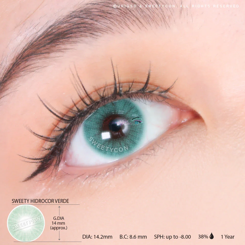 Sweety Hidrocor Verde (1 lens/pack) - Image 3