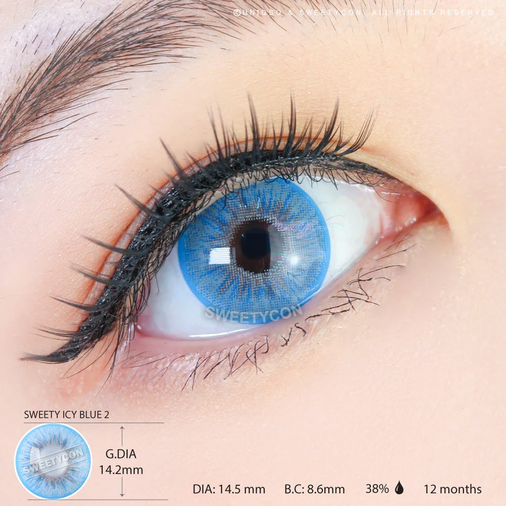 Sweety Icy 2 Blue (1 lens/pack) - Image 2