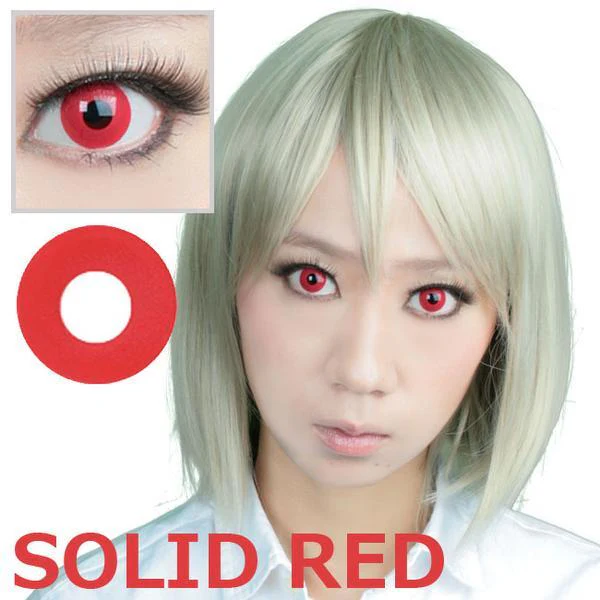 Kazzue Crazy Lens with Power - Red Devil (1 lens/pack) - Image 2