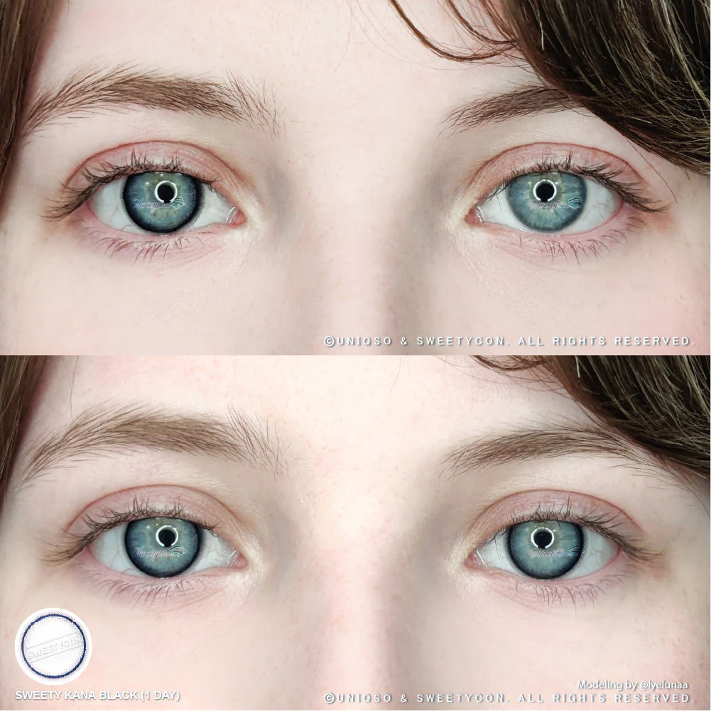 1 Day Sweety Kana Black (2 lenses or 10 lenses/pack) - Image 2