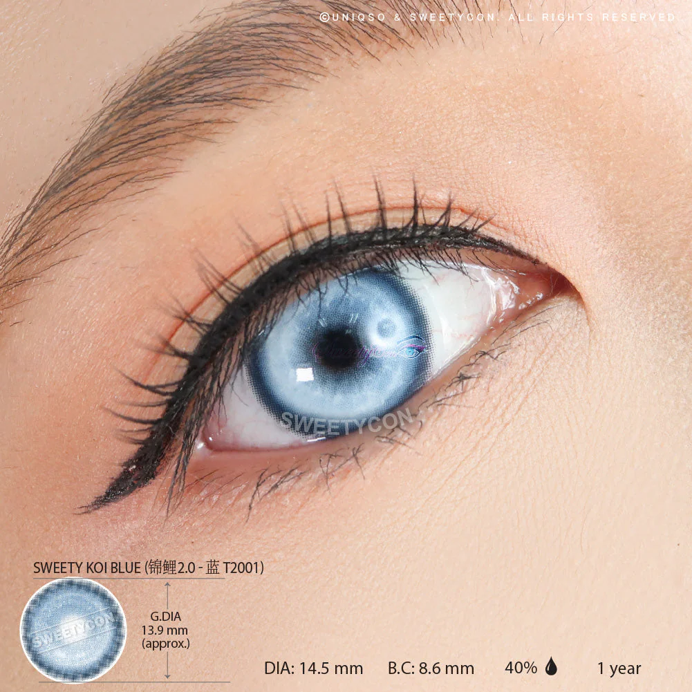 Sweety Koi Blue (1 lens/pack) - Image 4