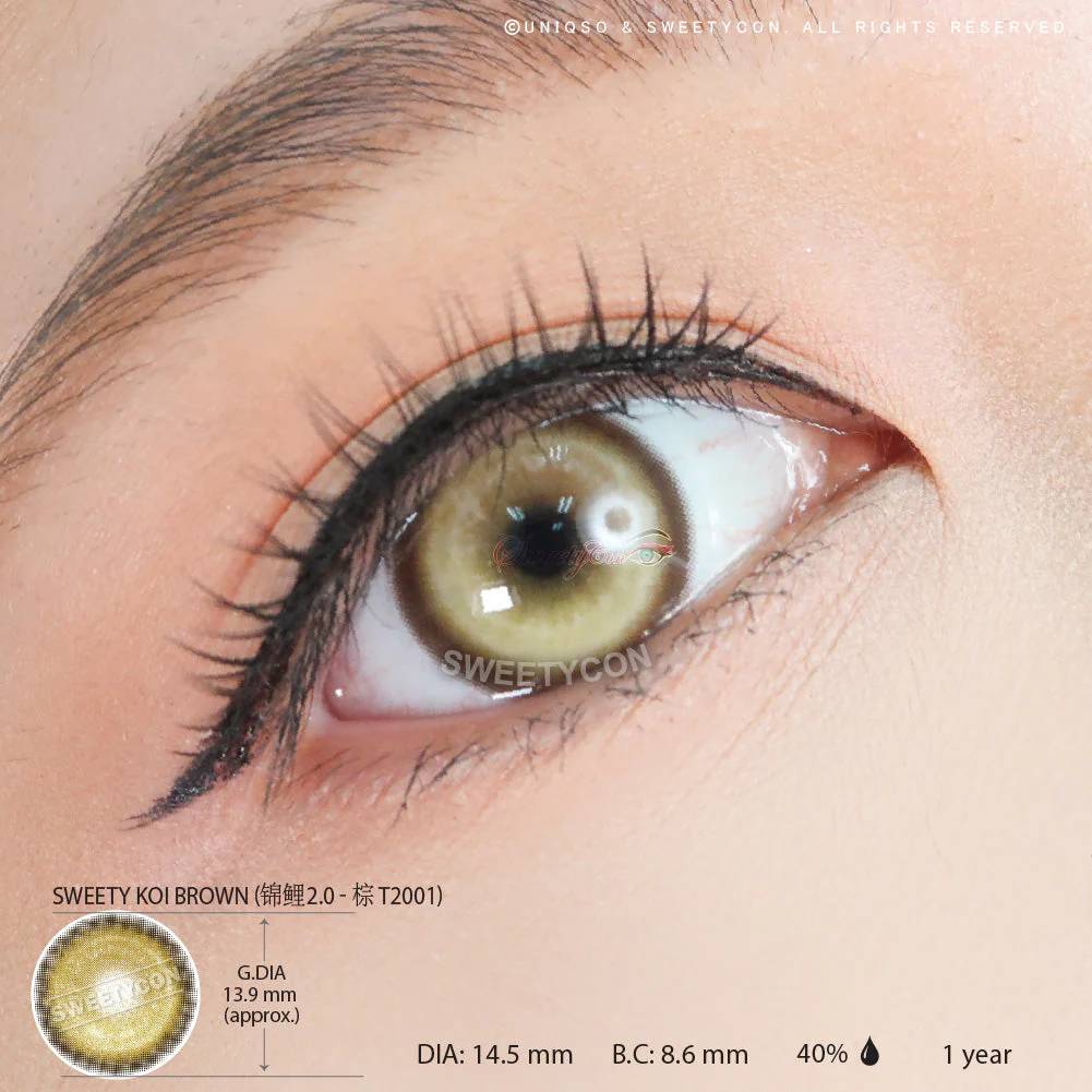 Sweety Koi Brown (1 lens/pack) - Image 4
