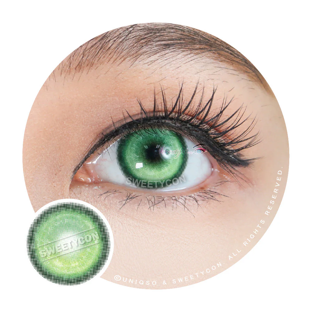 Sweety Koi Green (1 lens/pack)