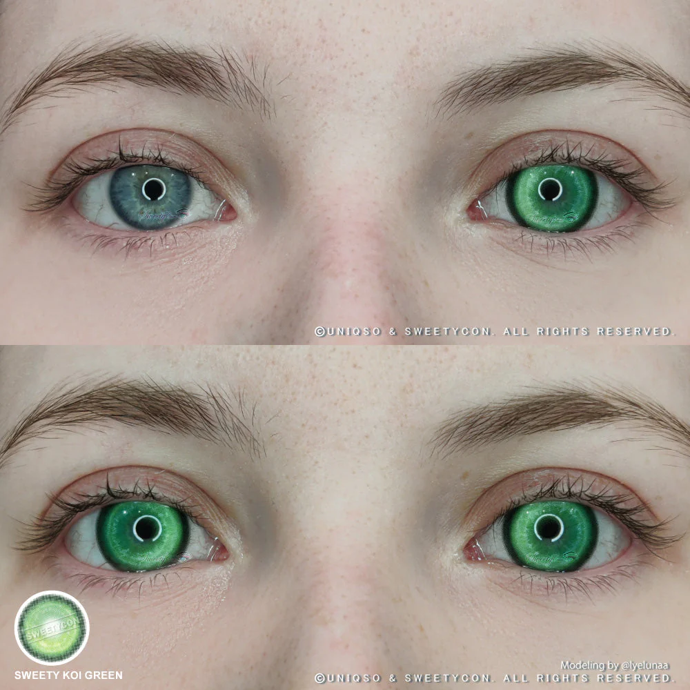 Sweety Koi Green (1 lens/pack) - Image 3