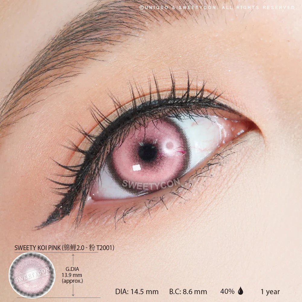 Sweety Koi Pink (1 lens/pack) - Image 4