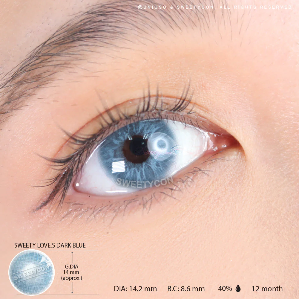Sweety Love.S Dark Blue (1 lens/pack) - Image 4