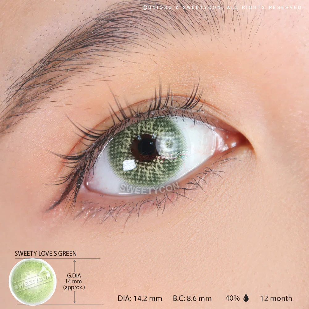 Sweety Love.S Green (1 lens/pack) - Image 4