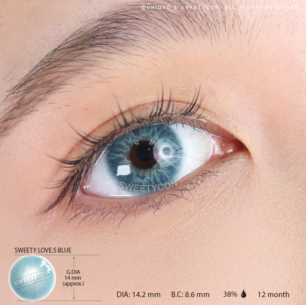 Sweety Love.S Blue (1 lens/pack) - Image 4