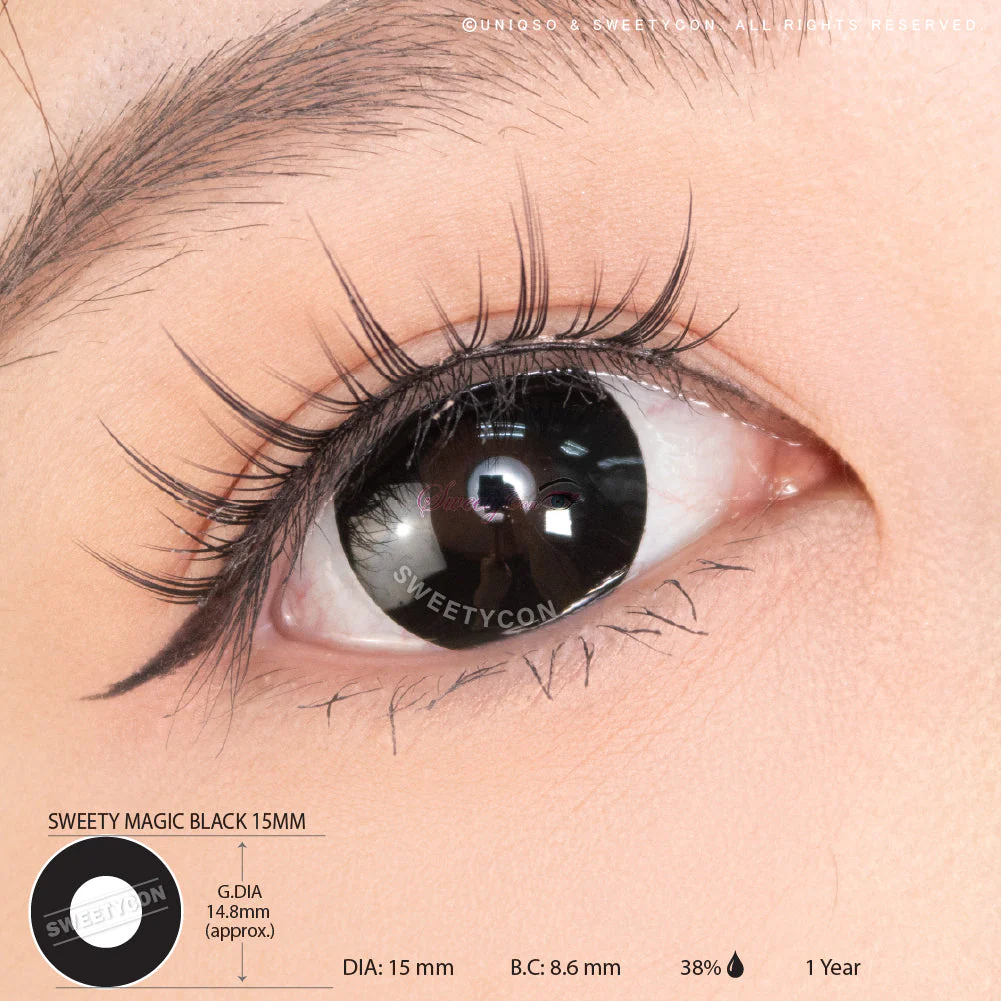 Sweety Magic Black 15mm (1 lens/pack) - Image 3