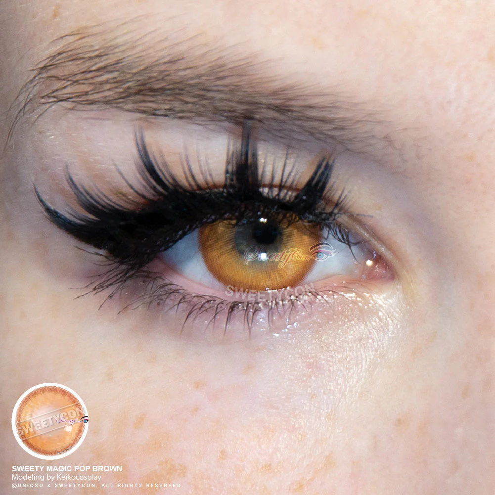 Sweety Magic Pop Brown (1 lens/pack) - Image 3