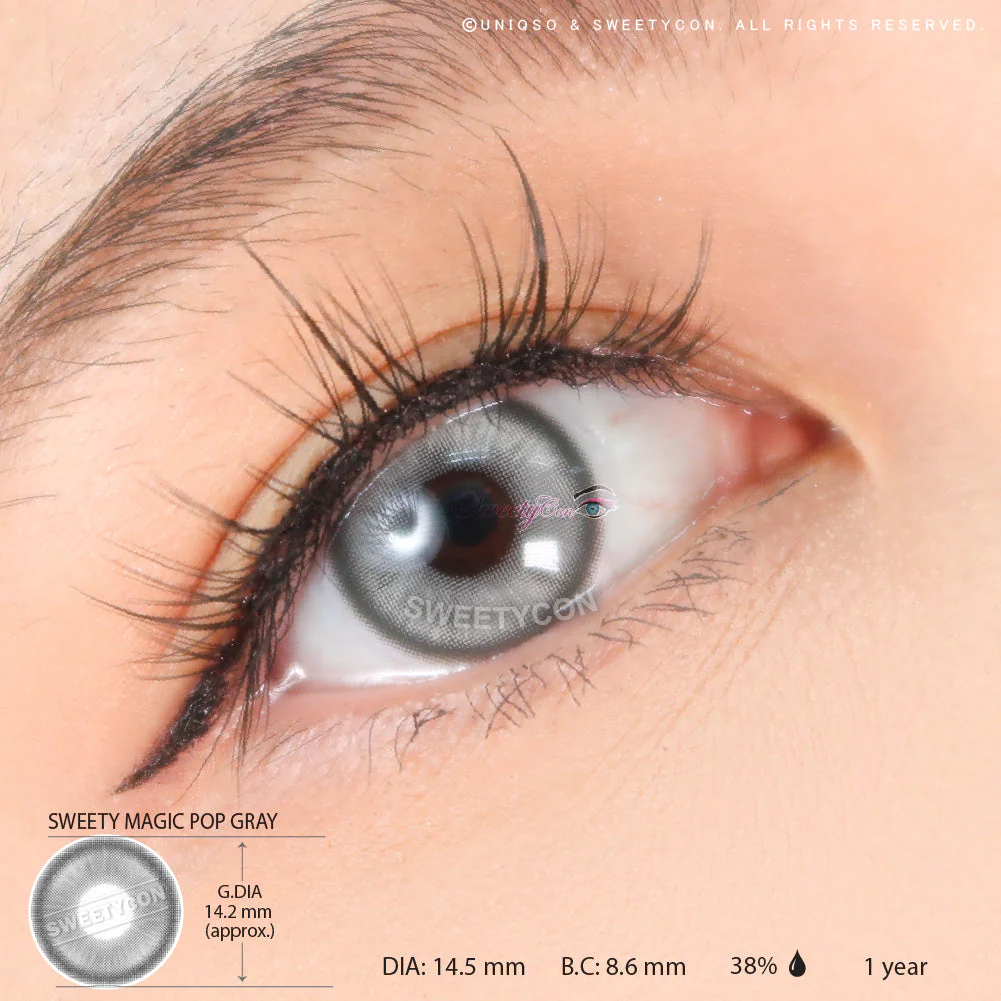 Sweety Magic Pop Grey (1 lens/pack) - Image 3