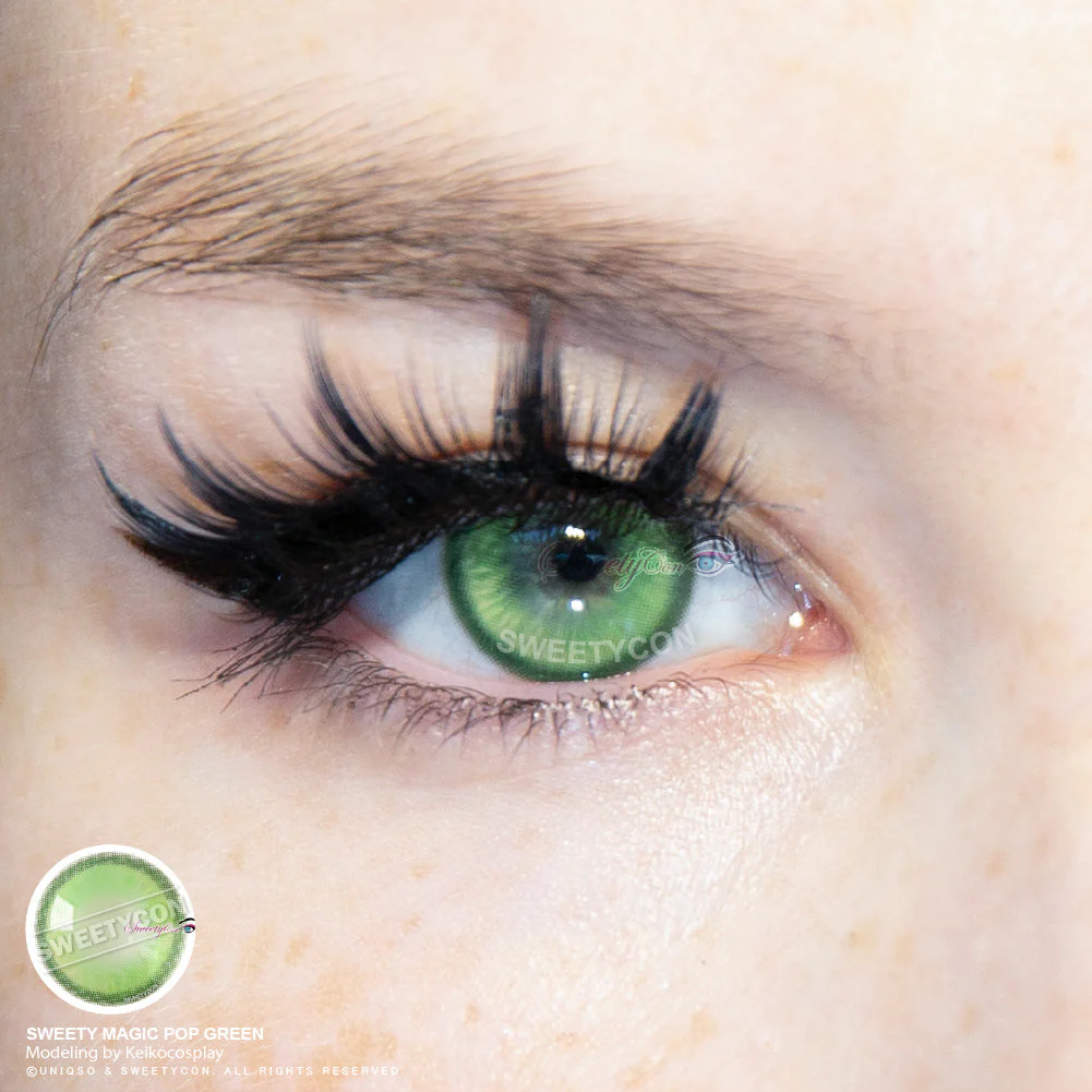 Sweety Magic Pop Green (1 lens/pack) - Image 3