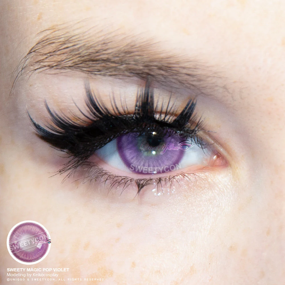 Sweety Magic Pop Violet (1 lens/pack) - Image 3