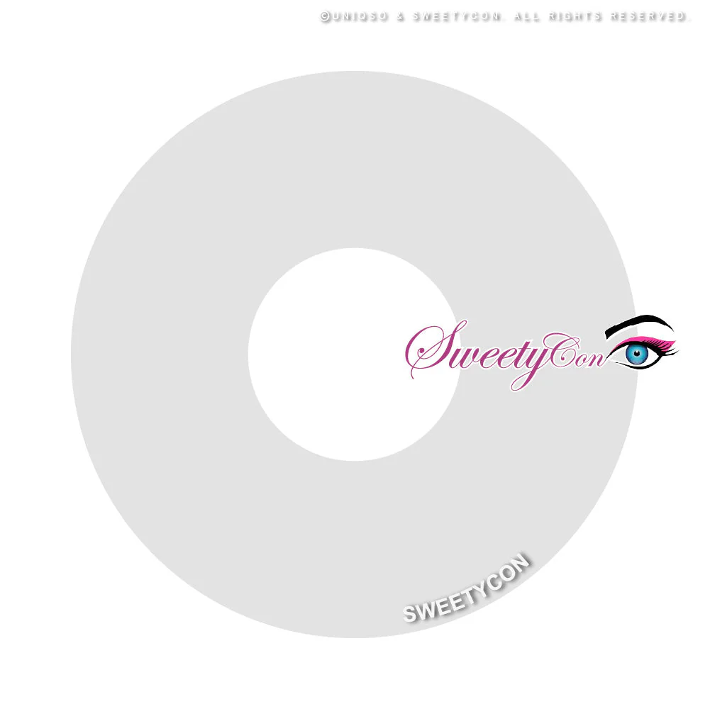 Sweety Mini Sclera UV Glow White (1 lens/pack) - Image 7