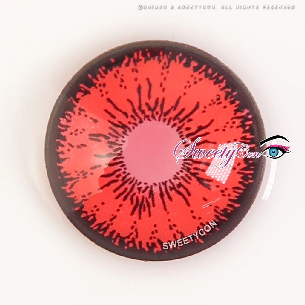 Sweety Mini Sclera Tokyo N Red (1 lens/pack) - Image 5